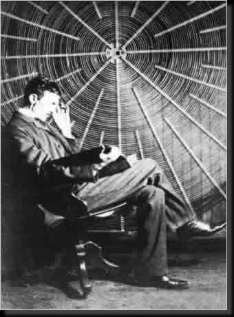 Tesla Flachspule
